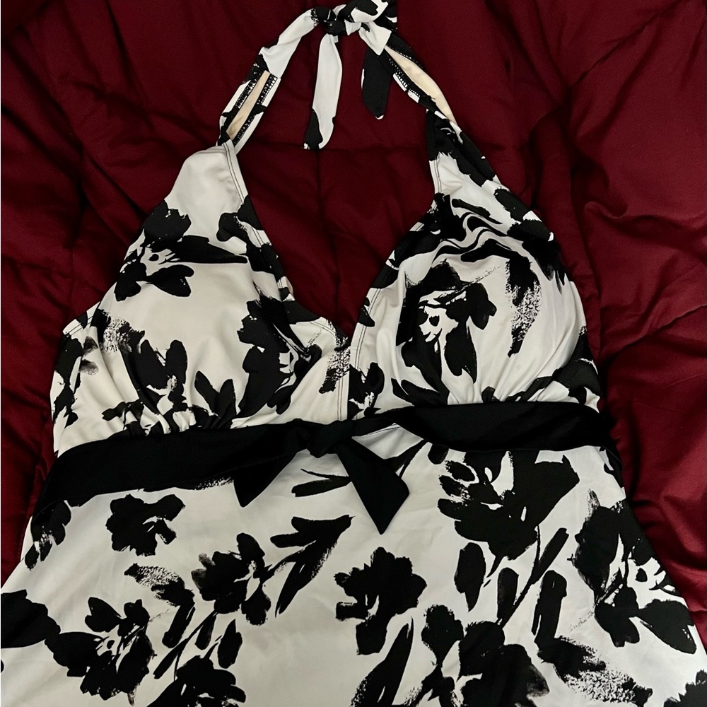 Size 24 Swimsuits For All Halter Top swim tankini